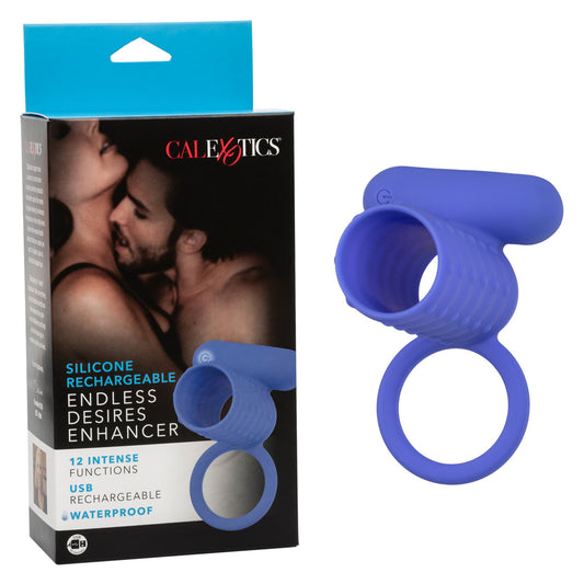 Silicone Rechargeable Endless Desires Enhancer | 716770104458 | Available at EroticWarehouse.com