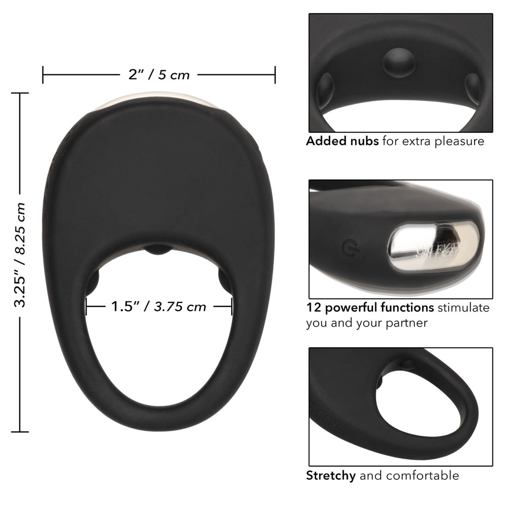 Silicone Rechargeable Pleasure Ring | 716770104465 | Available at EroticWarehouse.com