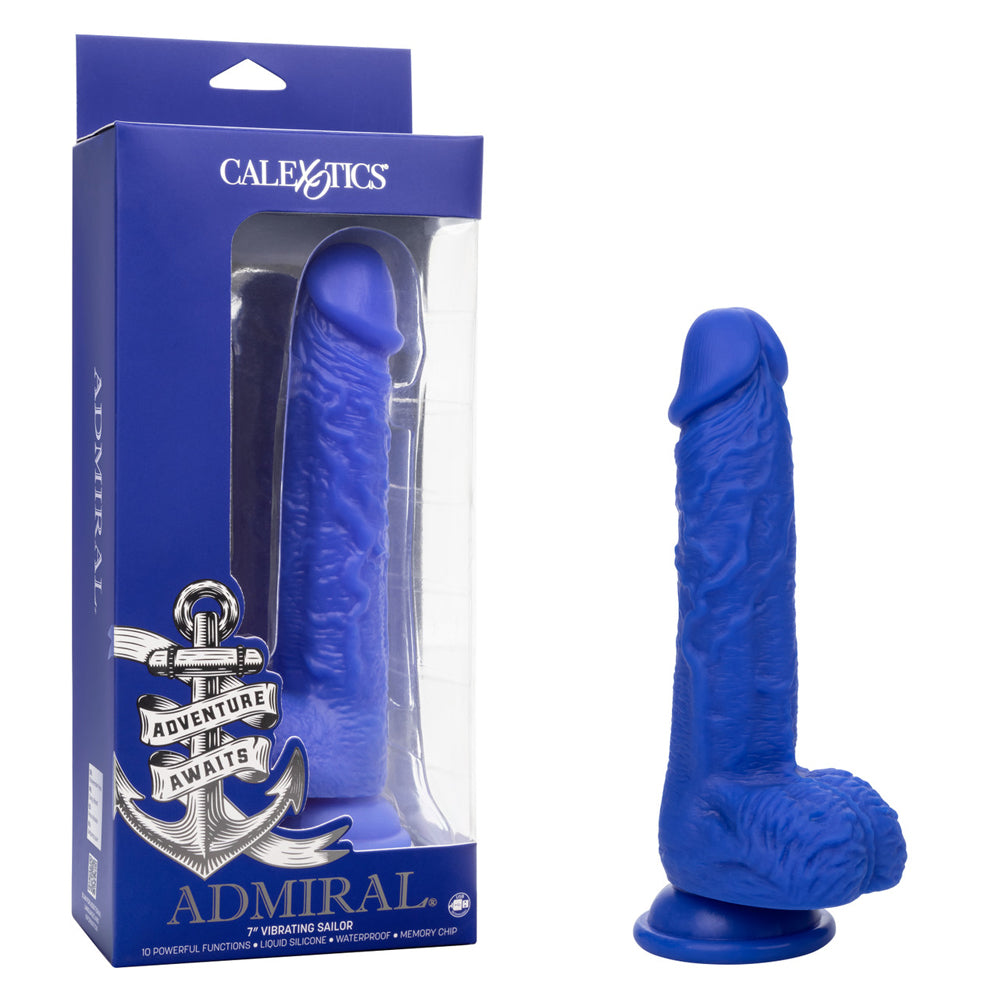 Admiral 7" Vibrating Sailor | 716770105264 | Available at EroticWarehouse.com