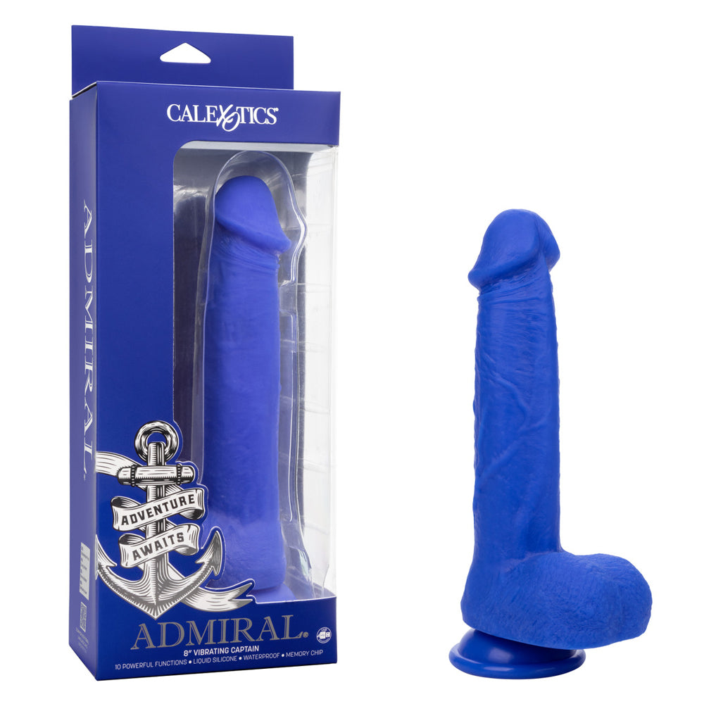 Admiral 8" Vibrating Captain | 716770105271 | Available at EroticWarehouse.com