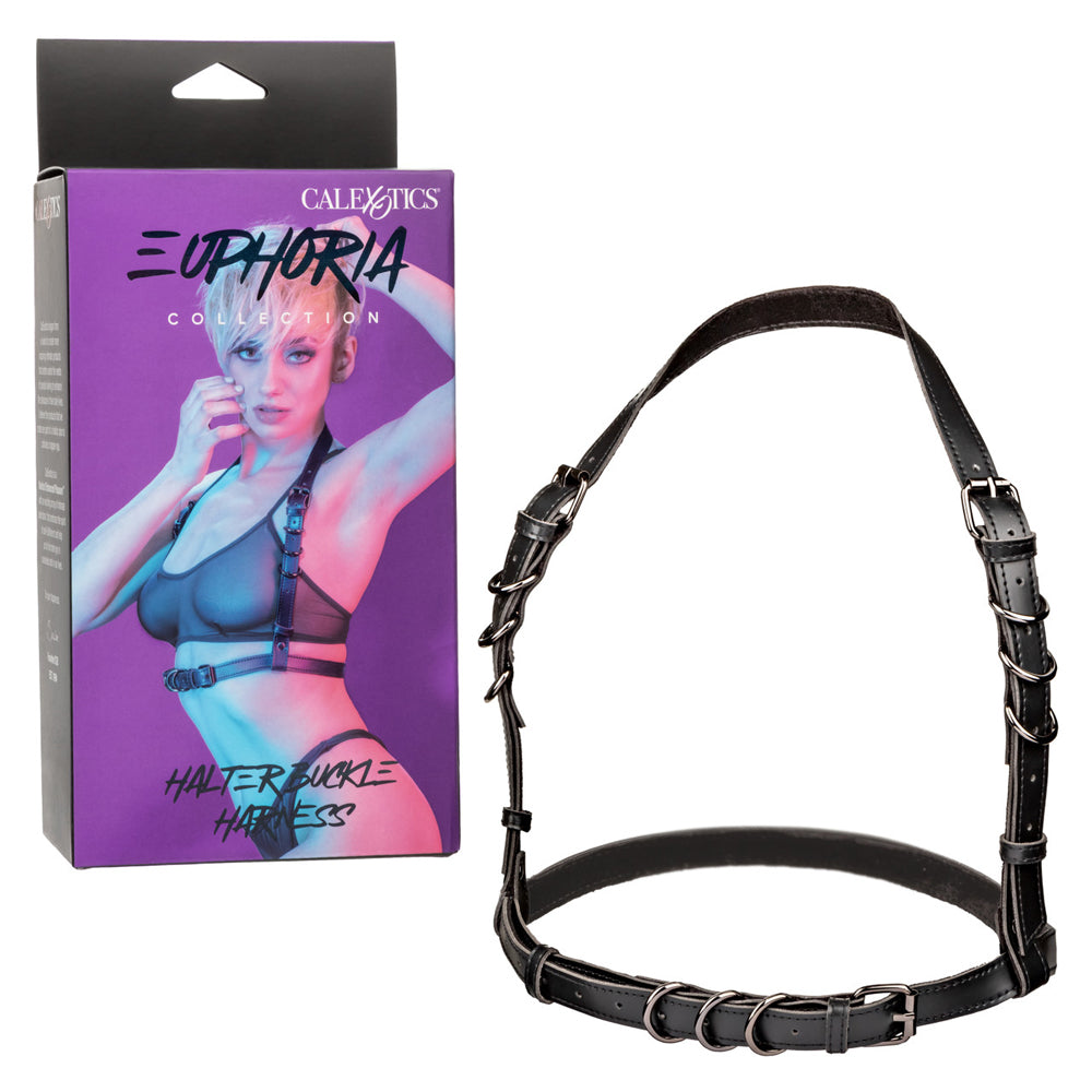 Euphoria Collection Halter Buckle Harness | 716770105387 | Available at EroticWarehouse.com
