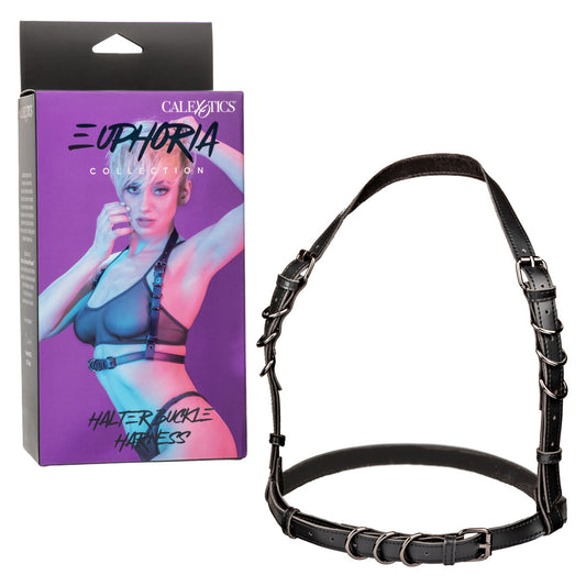 Euphoria Collection Halter Buckle Harness | 716770105387 | Available at EroticWarehouse.com