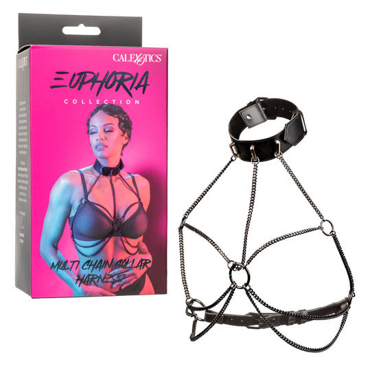 Euphoria Collection Multi Chain Collar Harness | 716770105400 | Available at EroticWarehouse.com