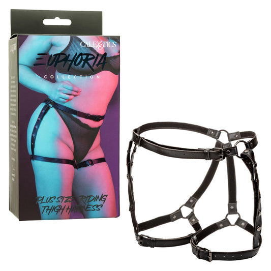 Euphoria Collection Plus Size Riding Thigh Harness | 716770105431 | Available at EroticWarehouse.com