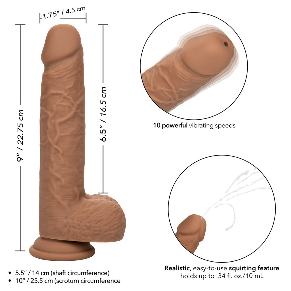 Squirting Fuck Stick Brown | 716770105684 | Available at EroticWarehouse.com