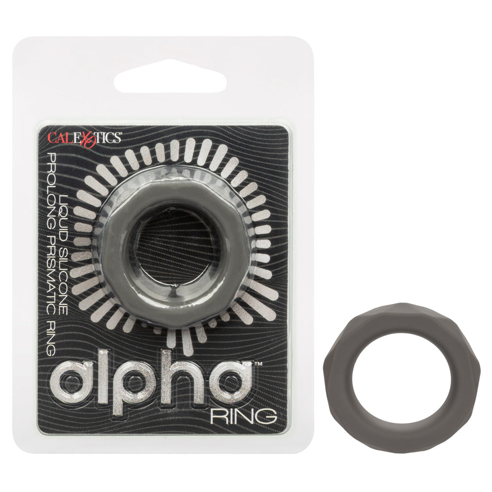 Alpha Liquid Silicone Prolong Prismatic Ring | 716770106162 | Available at EroticWarehouse.com