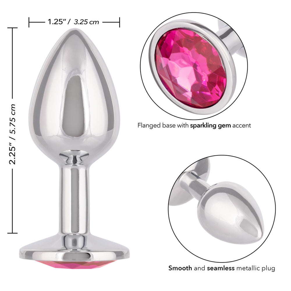 Jewel Small Rose Plug | 716770106506 | Available at EroticWarehouse.com