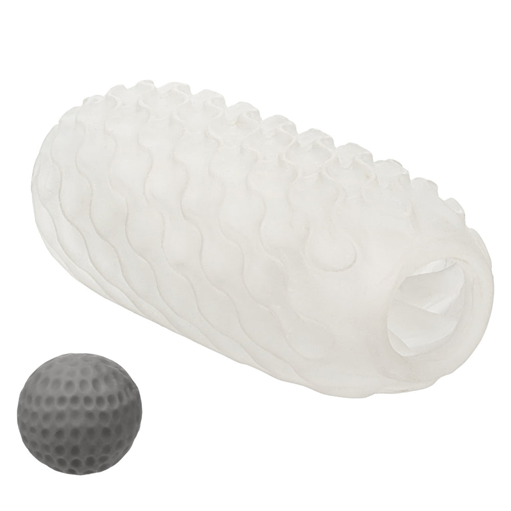 Boundless Reversible Squishy Ball Stroker Smoke | 716770106728 | Available at EroticWarehouse.com