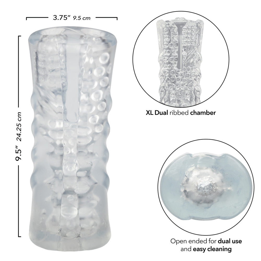 Cyclone Dual Chamber Stroker Xl | 716770106858 | Available at EroticWarehouse.com