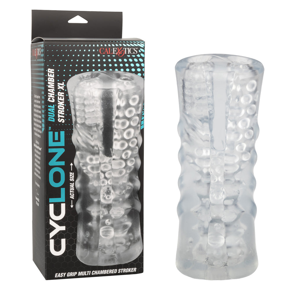 Cyclone Dual Chamber Stroker Xl | 716770106858 | Available at EroticWarehouse.com