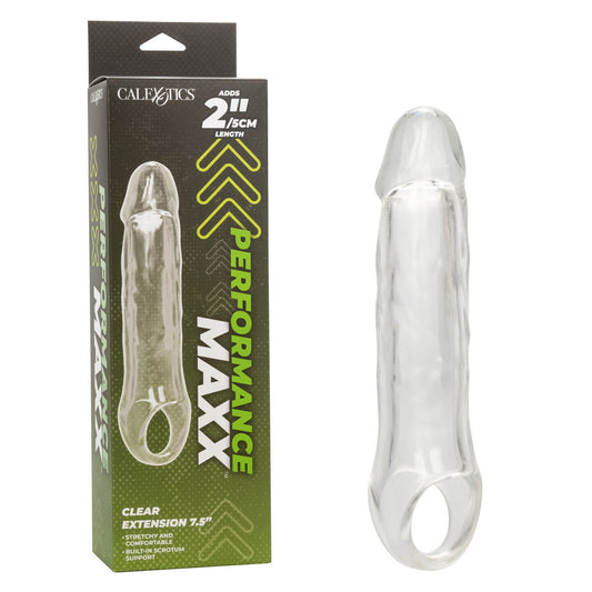 Performance Maxx Clear Extension 7.5" | 716770106896 | Available at EroticWarehouse.com