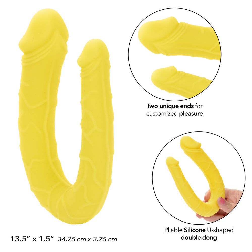 Boundless AC/DC Dong Yellow | 716770108135 | Available at EroticWarehouse.com