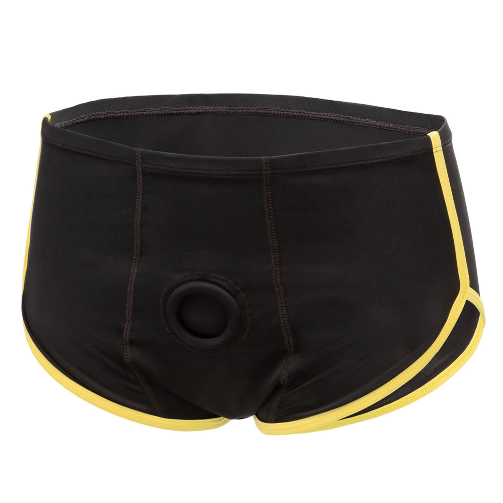 Boundless Black & Yellow Brief S/M | 716770108142 | Available at EroticWarehouse.com