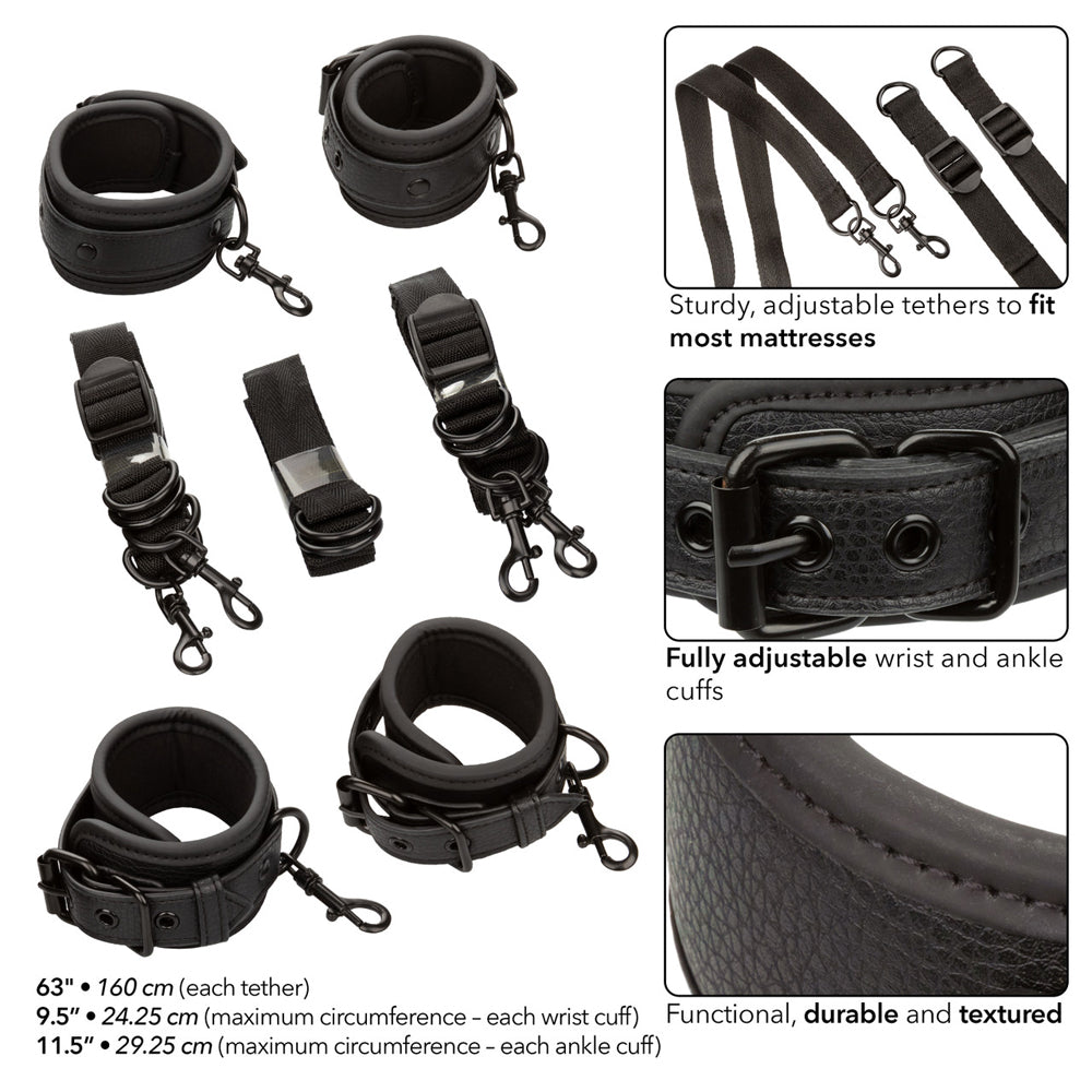 Nocturnal Collection Bed Restraints | 716770108456 | Available at EroticWarehouse.com