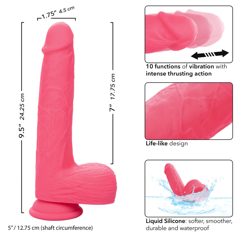 Rechargeable Rumbling & Thrusting Silicone Studs | 716770108579 | Available at EroticWarehouse.com