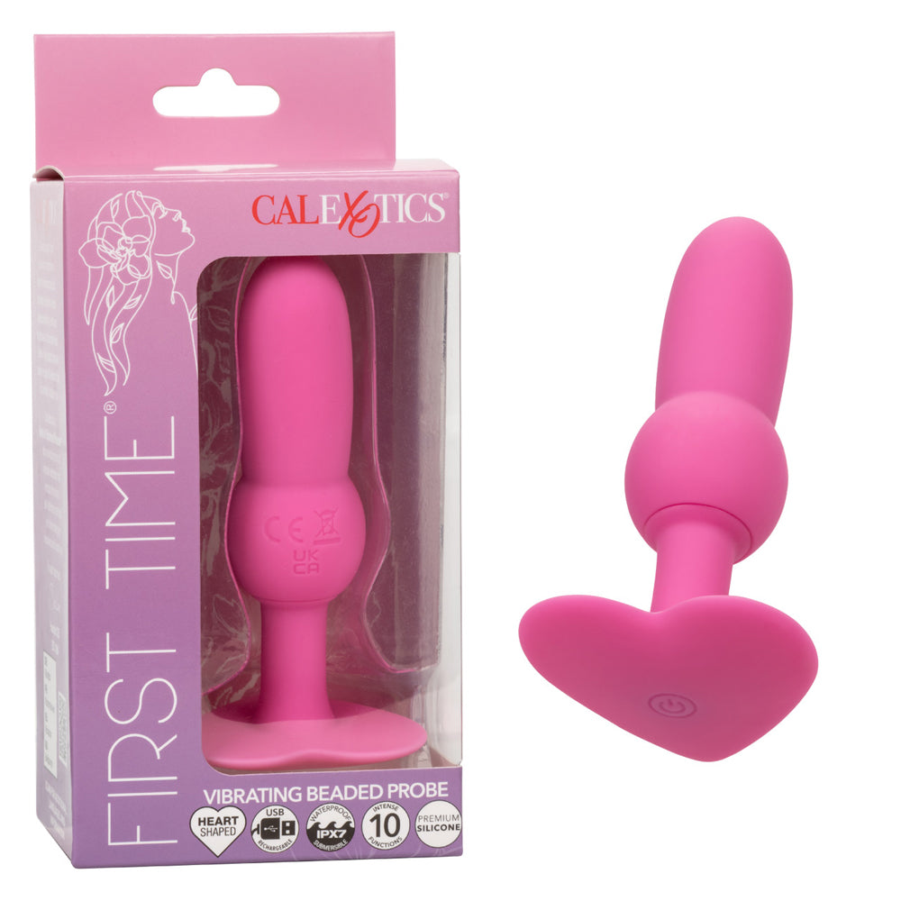 First Time Vibrating Beaded Probe | 716770108722 | Available at EroticWarehouse.com