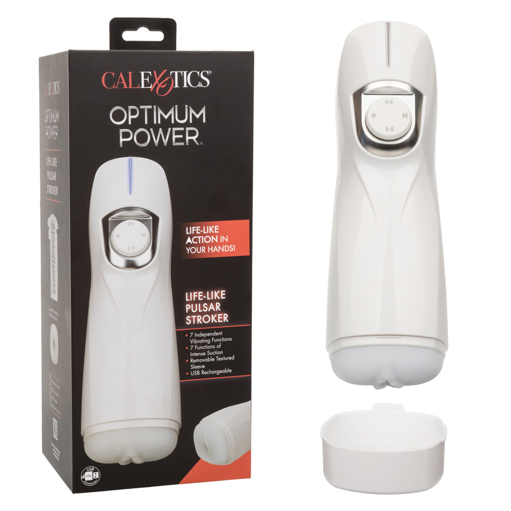Optimum Power Lifelike Pulsar Stroker | 716770109552 | Available at EroticWarehouse.com