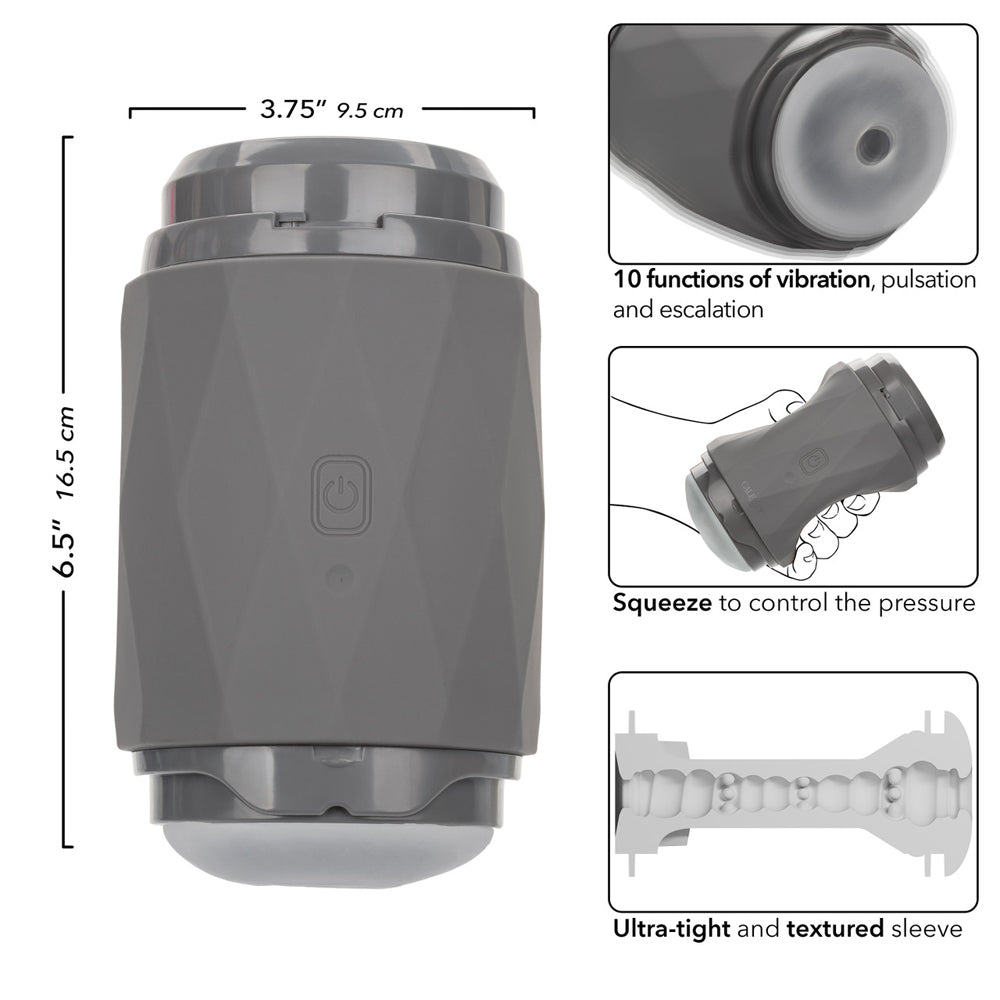 Milk Master Vibro Squeeze Stroker | 716770110602 | Available at EroticWarehouse.com