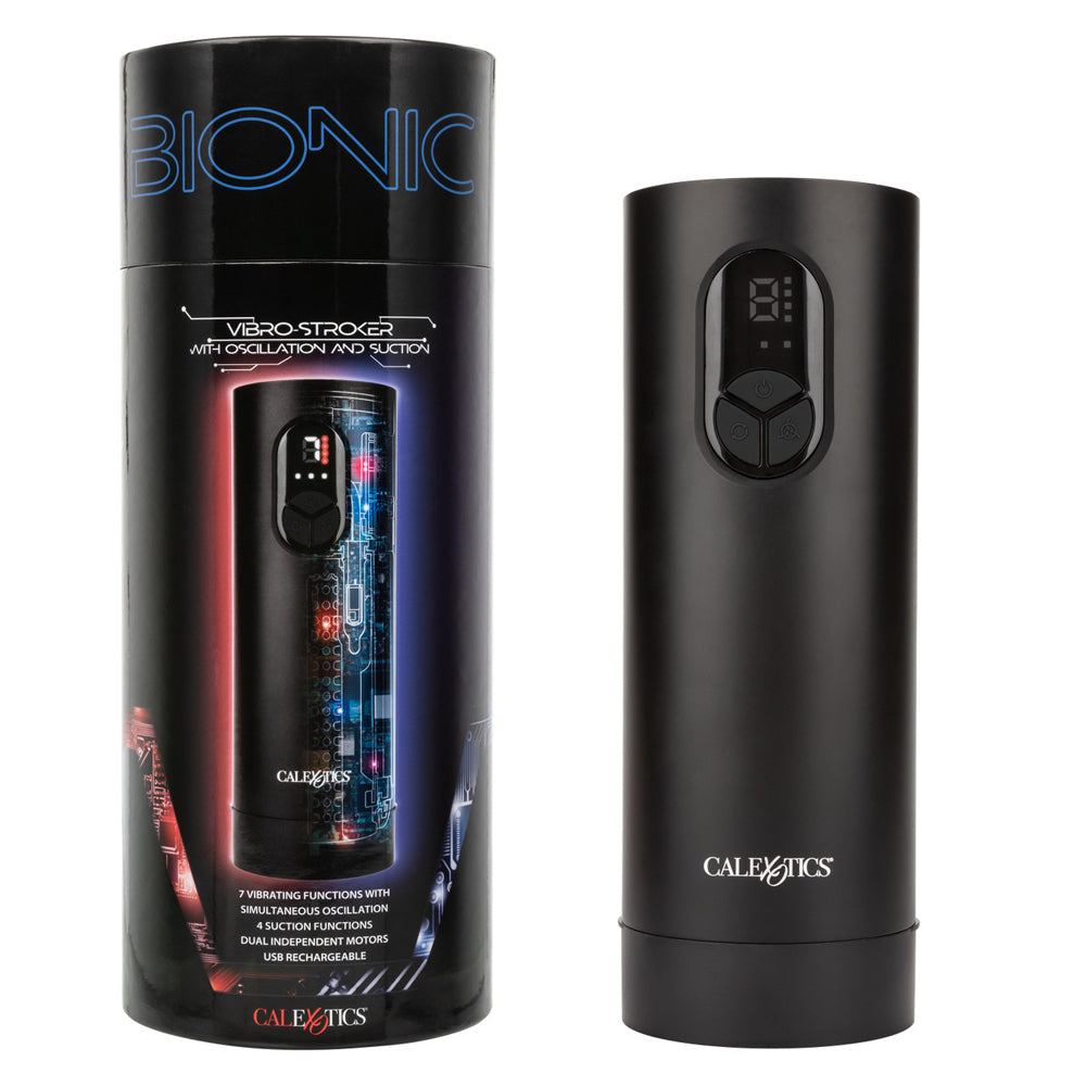 Bionic Vibro Stroker With Oscillation And Suction | 716770110725 | Available at EroticWarehouse.com