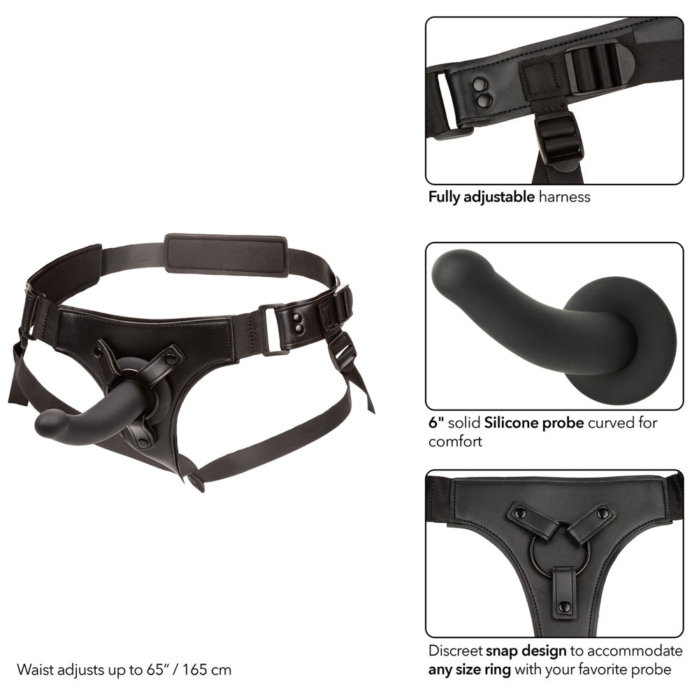 Onyxxx Jock Strap With Silicone Probe | 716770111067 | Available at EroticWarehouse.com