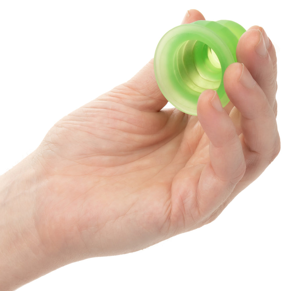 Pop Sock! Tickler Green | 716770111838 | Available at EroticWarehouse.com