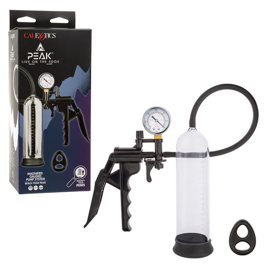 Peak Magnified Gauged Pump System | 716770112194 | Available at EroticWarehouse.com