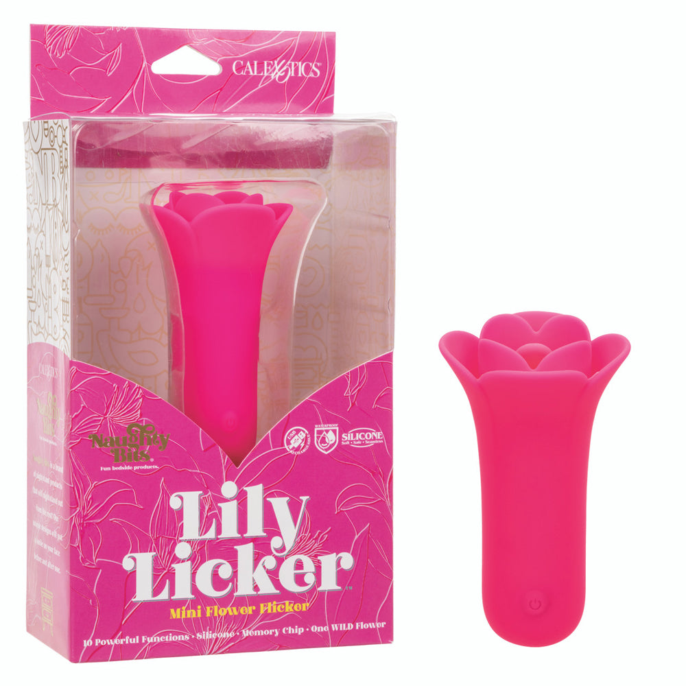 Naughty Bits Lily Licker Mini Flower Flicker | 716770112330 | Available at EroticWarehouse.com