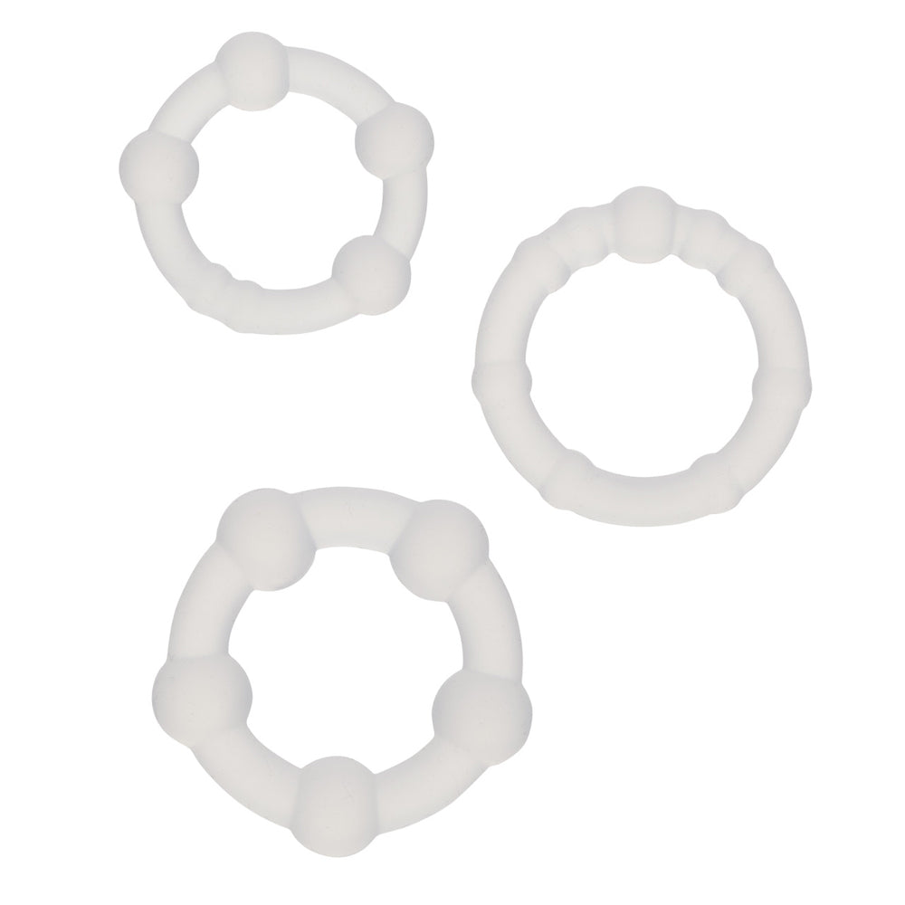 Alpha Liquid Silicone Beaded Rings | 716770112392 | Available at EroticWarehouse.com