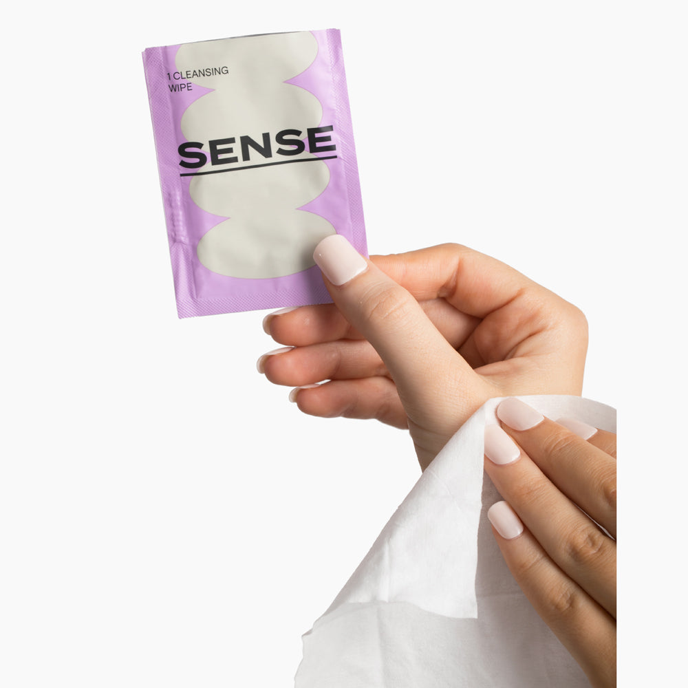 Sense Cleansing Wipes 24pc | 724994322466 | Available at EroticWarehouse.com