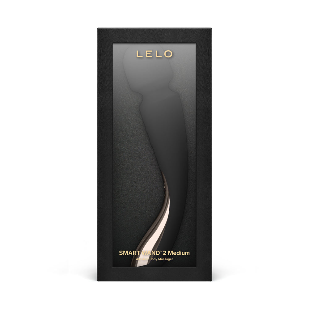 Lelo Smart Wand 2 Medium Black | 7350075028373 | Available at EroticWarehouse.com
