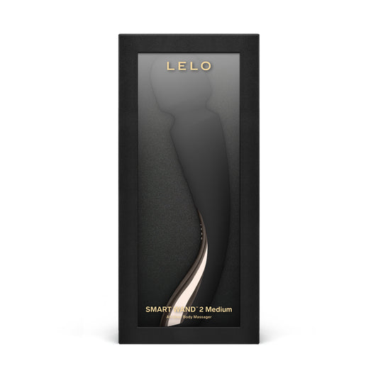 Lelo Smart Wand 2 Medium Black | 7350075028373 | Available at EroticWarehouse.com
