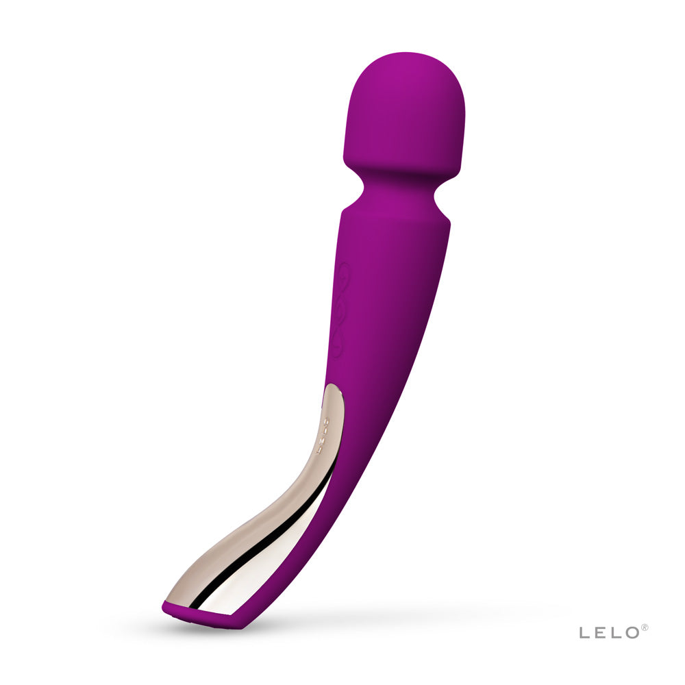 Lelo Smart Wand Medium Deep Rose | 7350075028458 | Available at EroticWarehouse.com