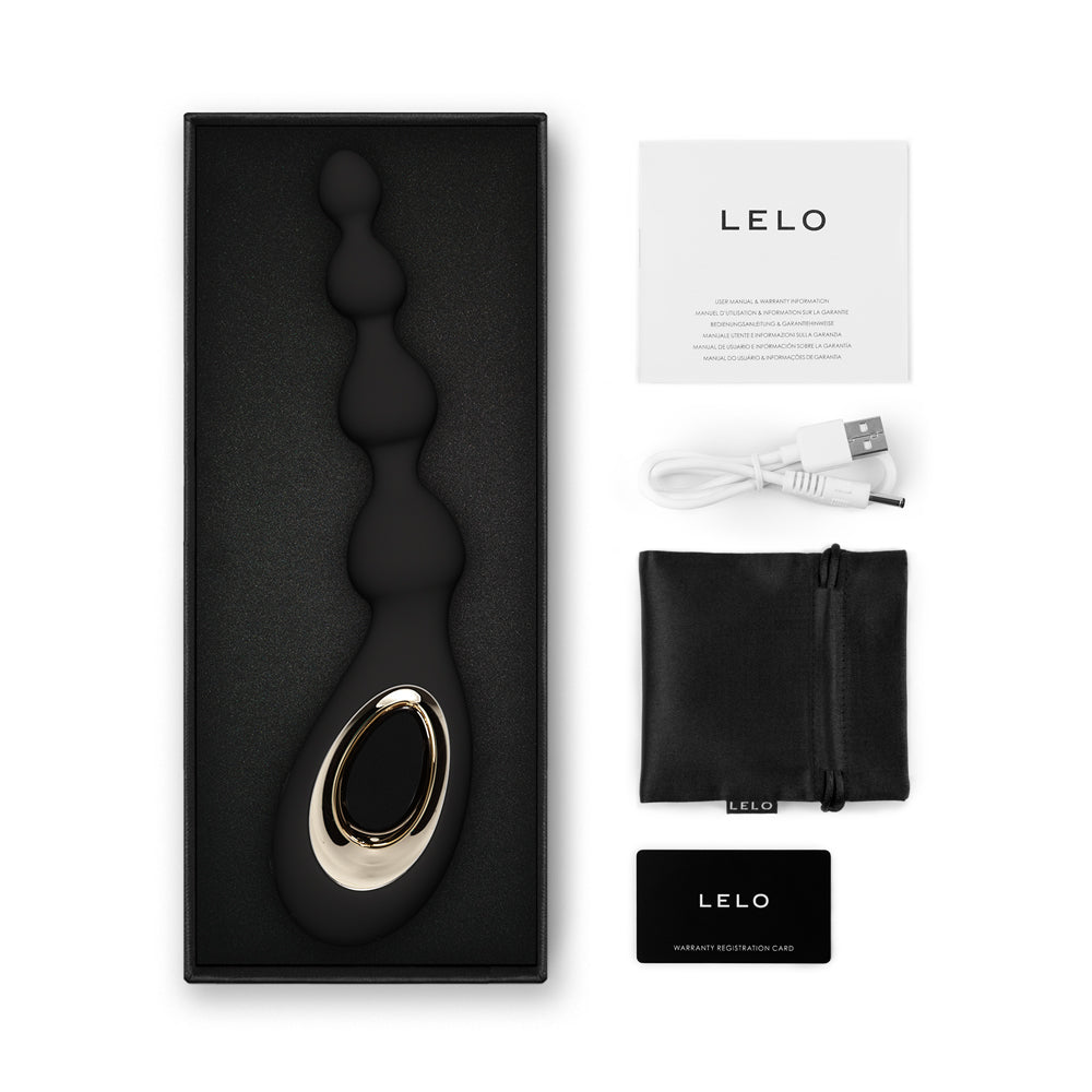 Lelo Soraya Beads Black | 7350075029387 | Available at EroticWarehouse.com
