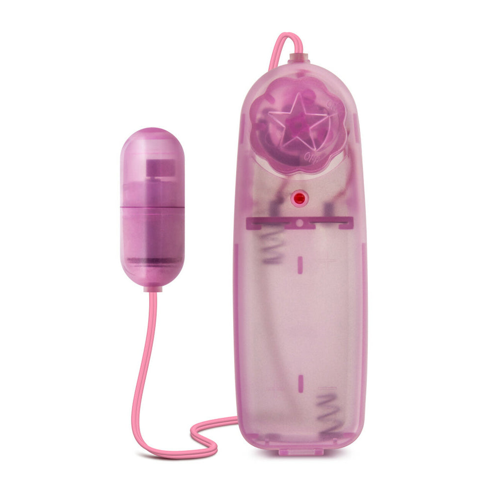 B Yours Power Bullet Mini Frosted Pink | 735380055103 | Available at EroticWarehouse.com