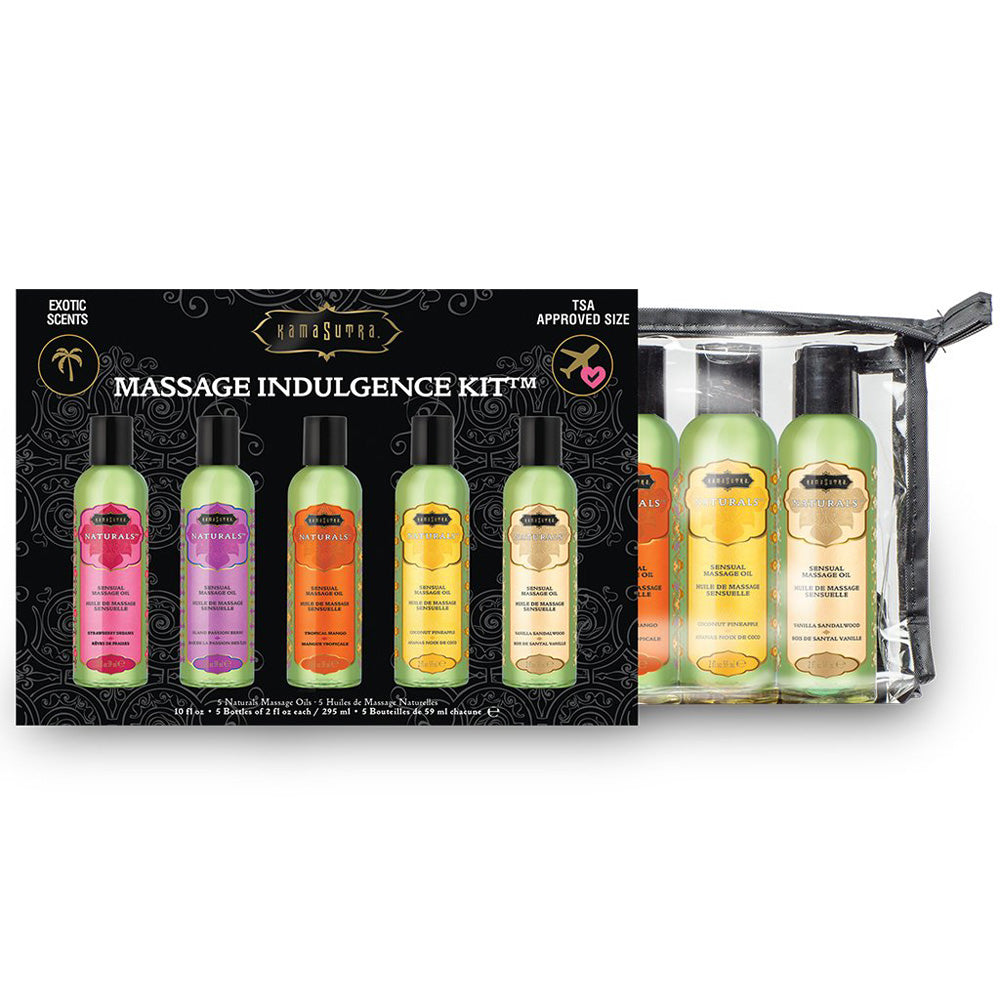 Kamasutra Massage Indulgence Kit Natural | 739122102858 | Available at EroticWarehouse.com