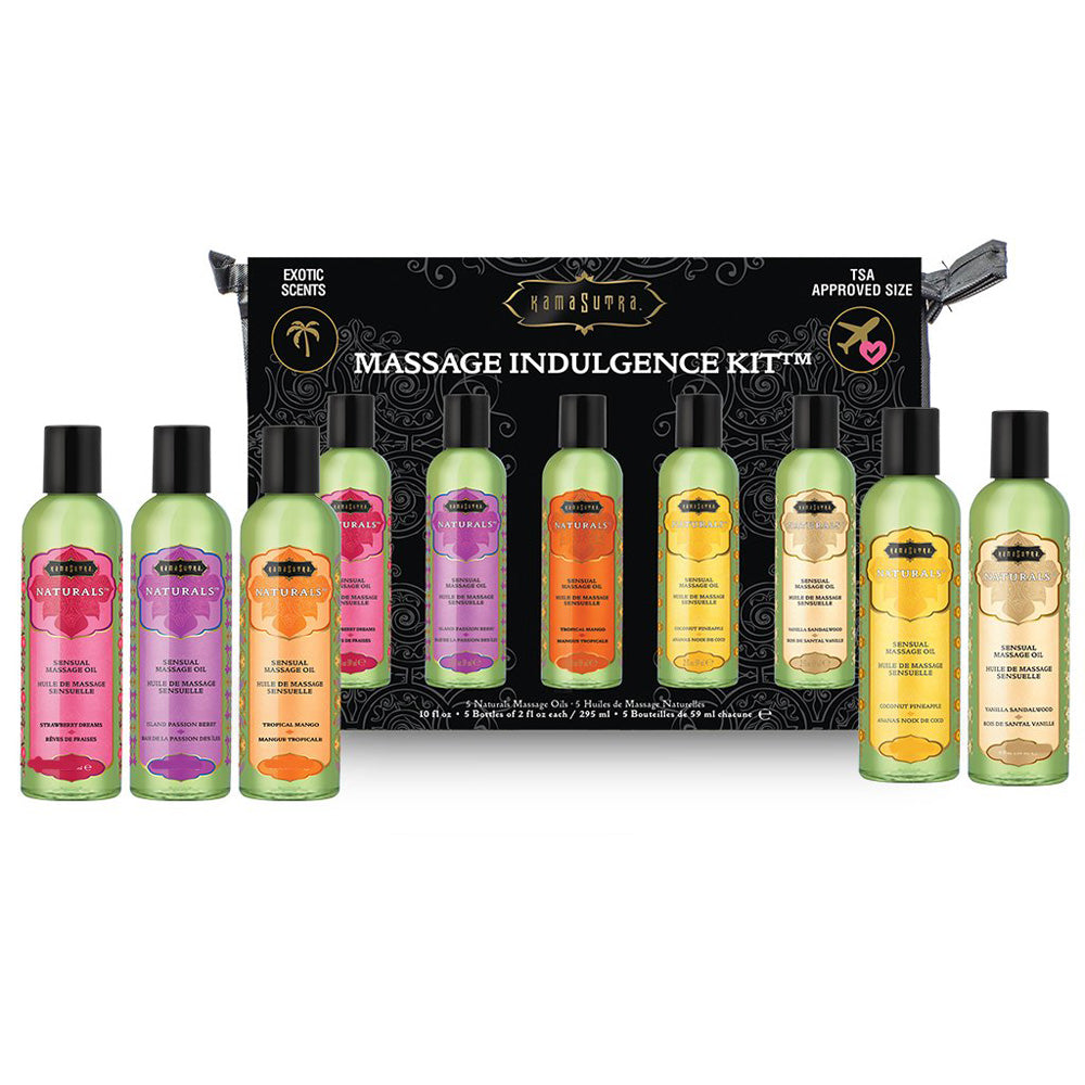 Kamasutra Massage Indulgence Kit Natural | 739122102858 | Available at EroticWarehouse.com