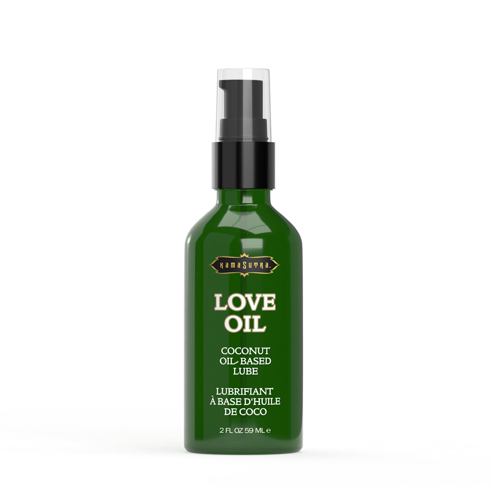 Love Oil Coconut Lube 2 oz. | 739122102902 | Available at EroticWarehouse.com