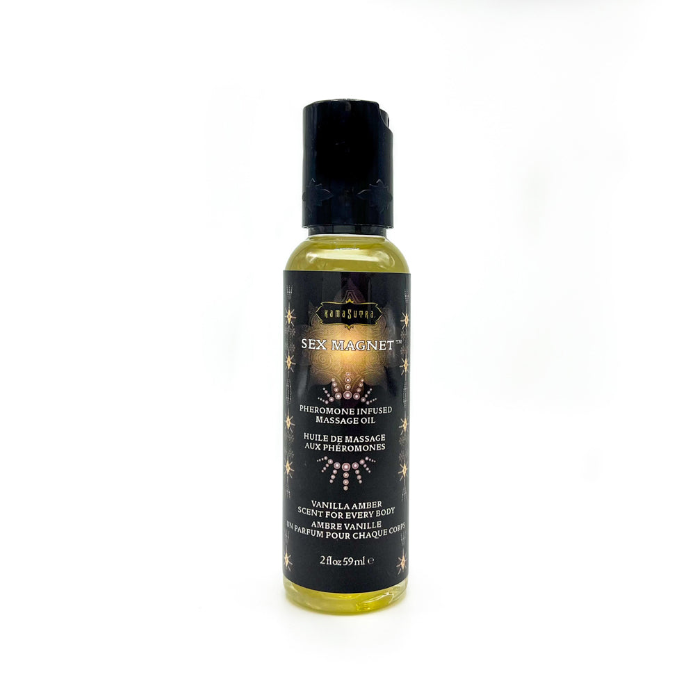 Sex Magnet Pheromone Massage Oil 2 oz. | 739122120623 | Available at EroticWarehouse.com