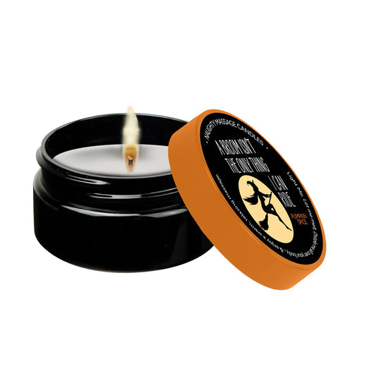 Naughty Notes Ride A Broom Massage Candle 1.7 oz. | 739122143073 | Available at EroticWarehouse.com