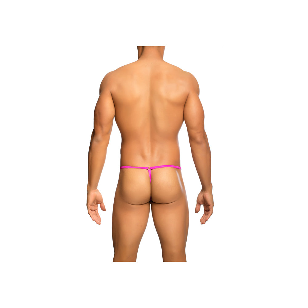 Tear Drop Thong Hot Pink L/Xl | 741360719880 | Available at EroticWarehouse.com