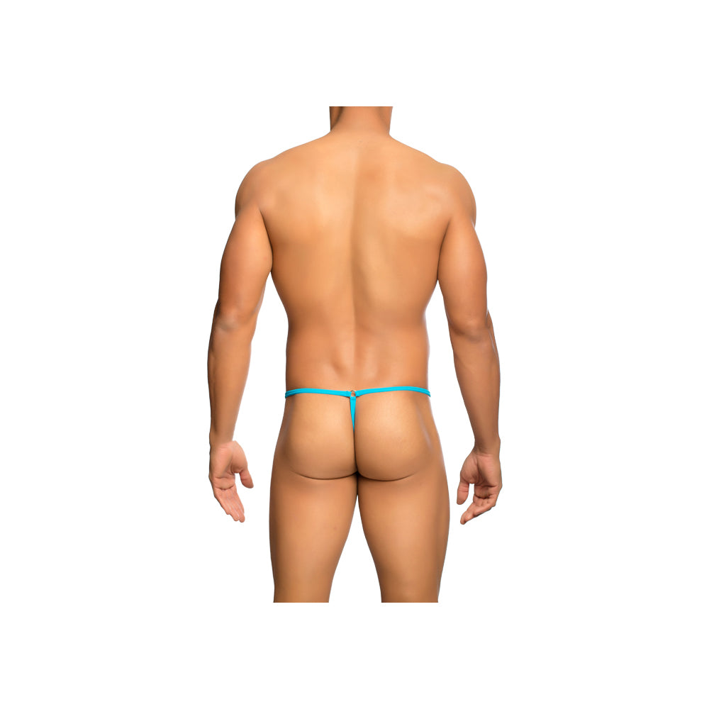 Tear Drop Thong Turquoise L/Xl | 741360719941 | Available at EroticWarehouse.com