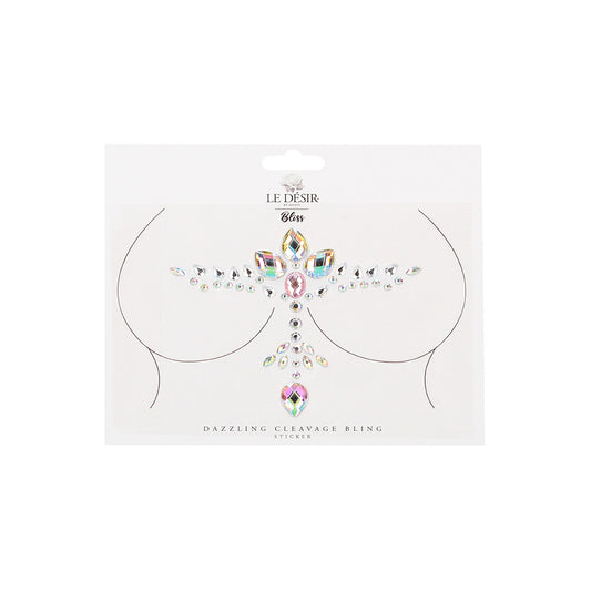 Le Desir Dazzling Cleavage Bling Sticker | 7423522446478 | Available at EroticWarehouse.com