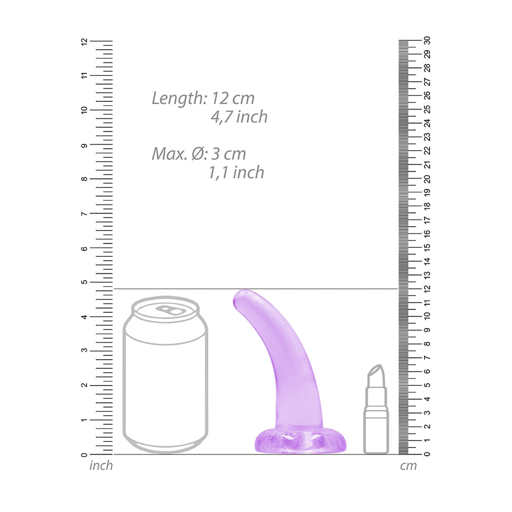 Non Realistic Dildo With Suction Cup 4.5" Purple | 7423522579565 | Available at EroticWarehouse.com