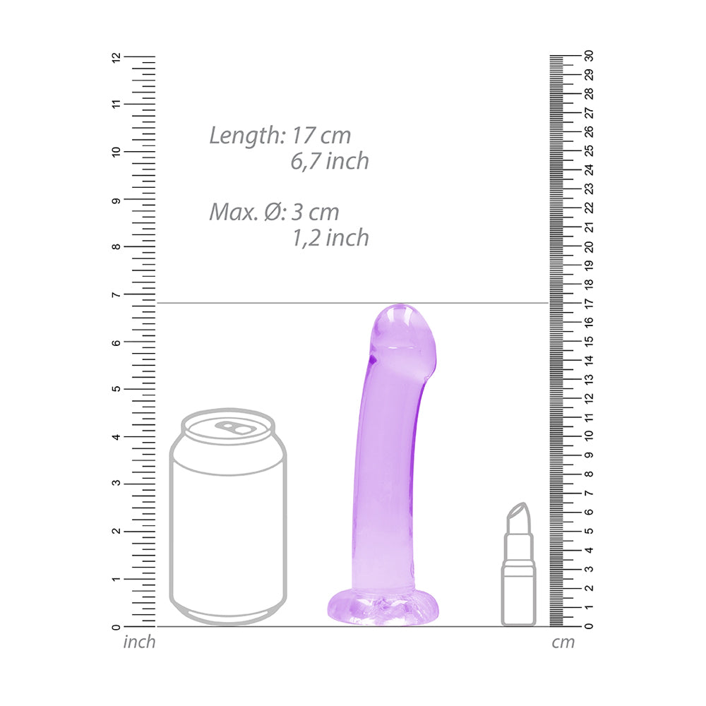 Non Realistic Dildo With Suction Cup 6.7" Purple | 7423522580592 | Available at EroticWarehouse.com