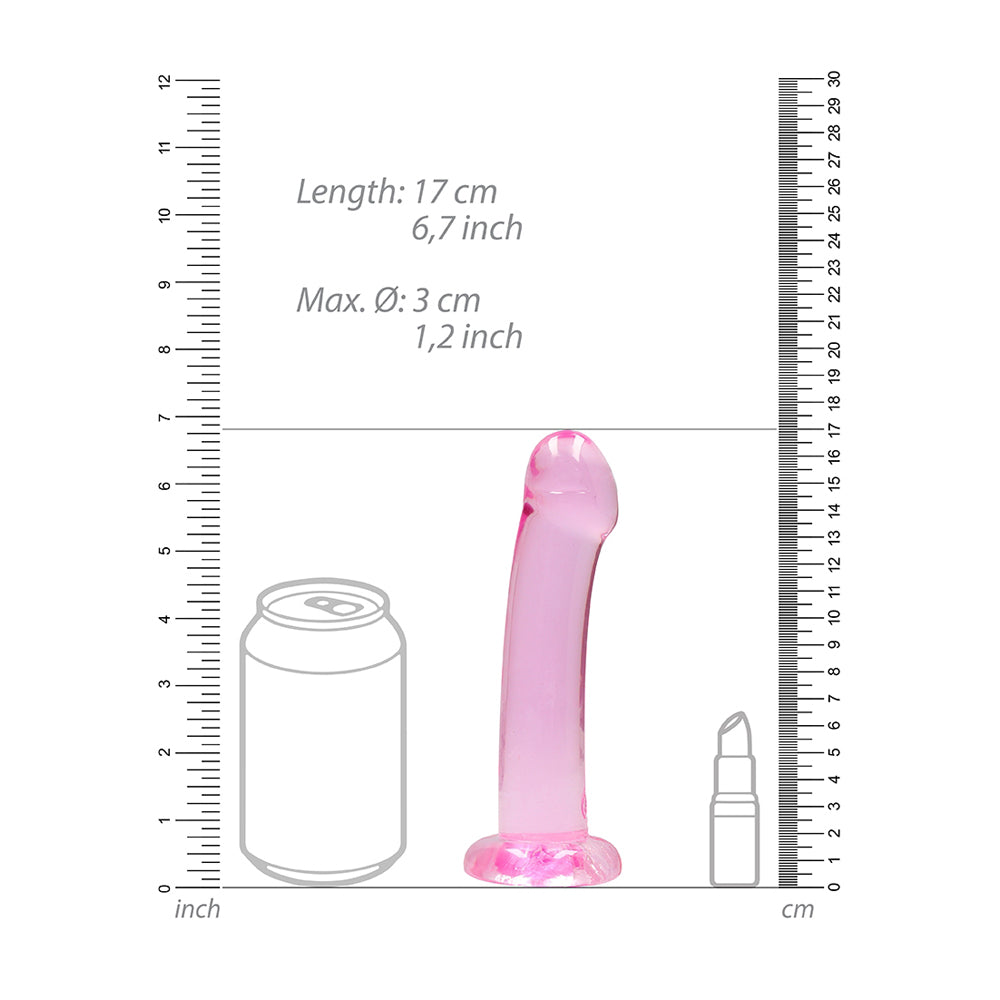 Non Realistic Dildo With Suction Cup 6.7" Pink | 7423522581513 | Available at EroticWarehouse.com
