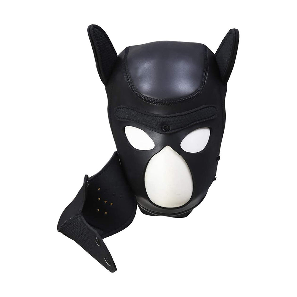 Ouch! Neoprene Puppy Hood Black | 7423522583593 | Available at EroticWarehouse.com
