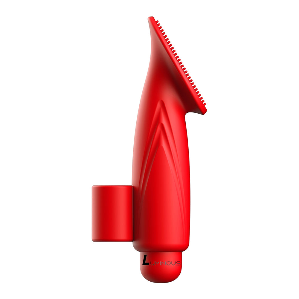 Luminous Thea Abs Bullet With Silicone Sleeve 10-Speeds Red | 7423522590591 | Available at EroticWarehouse.com