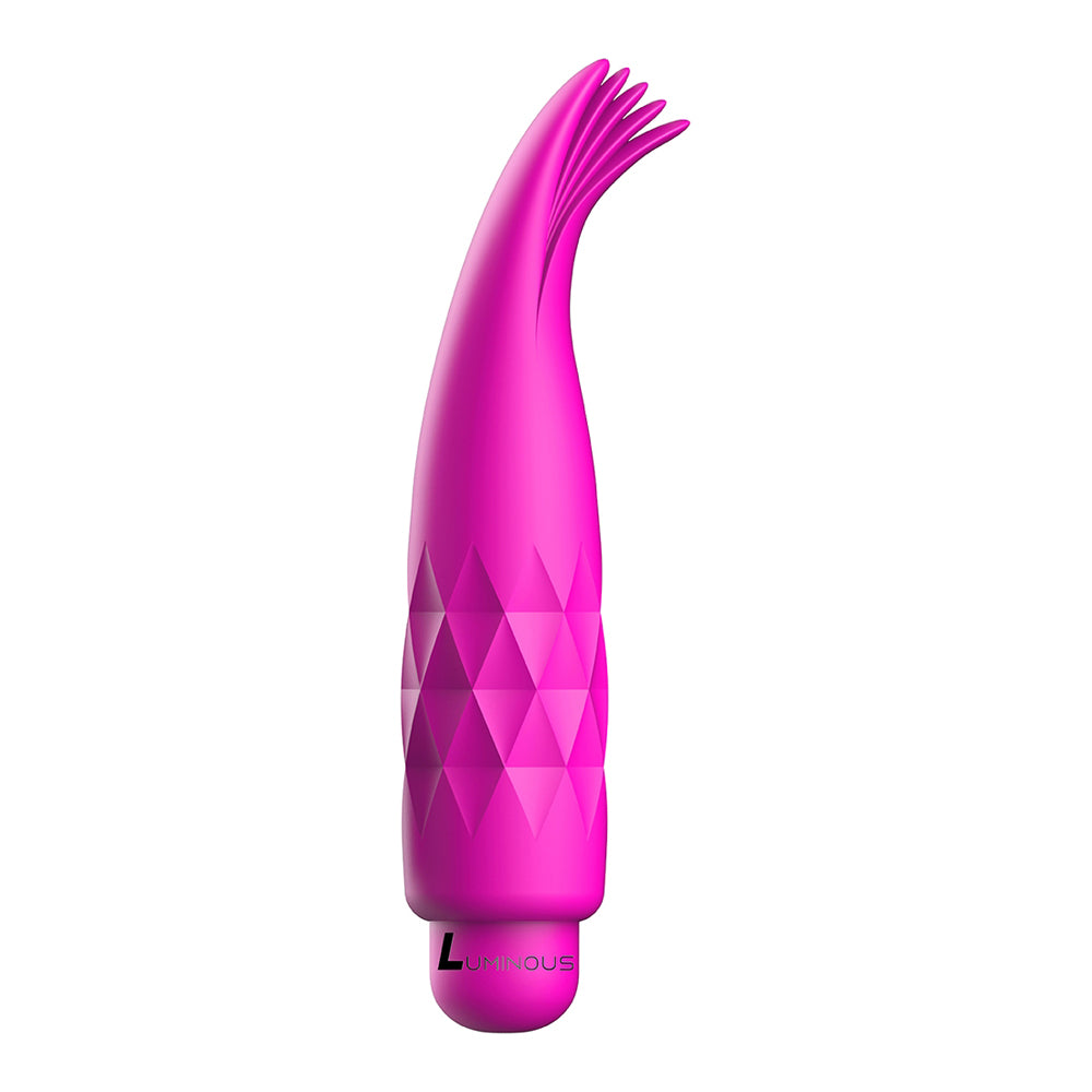 Luminous Zoe Abs Bullet With Silicone Sleeve 10-Speeds Fuchsia | 7423522591574 | Available at EroticWarehouse.com