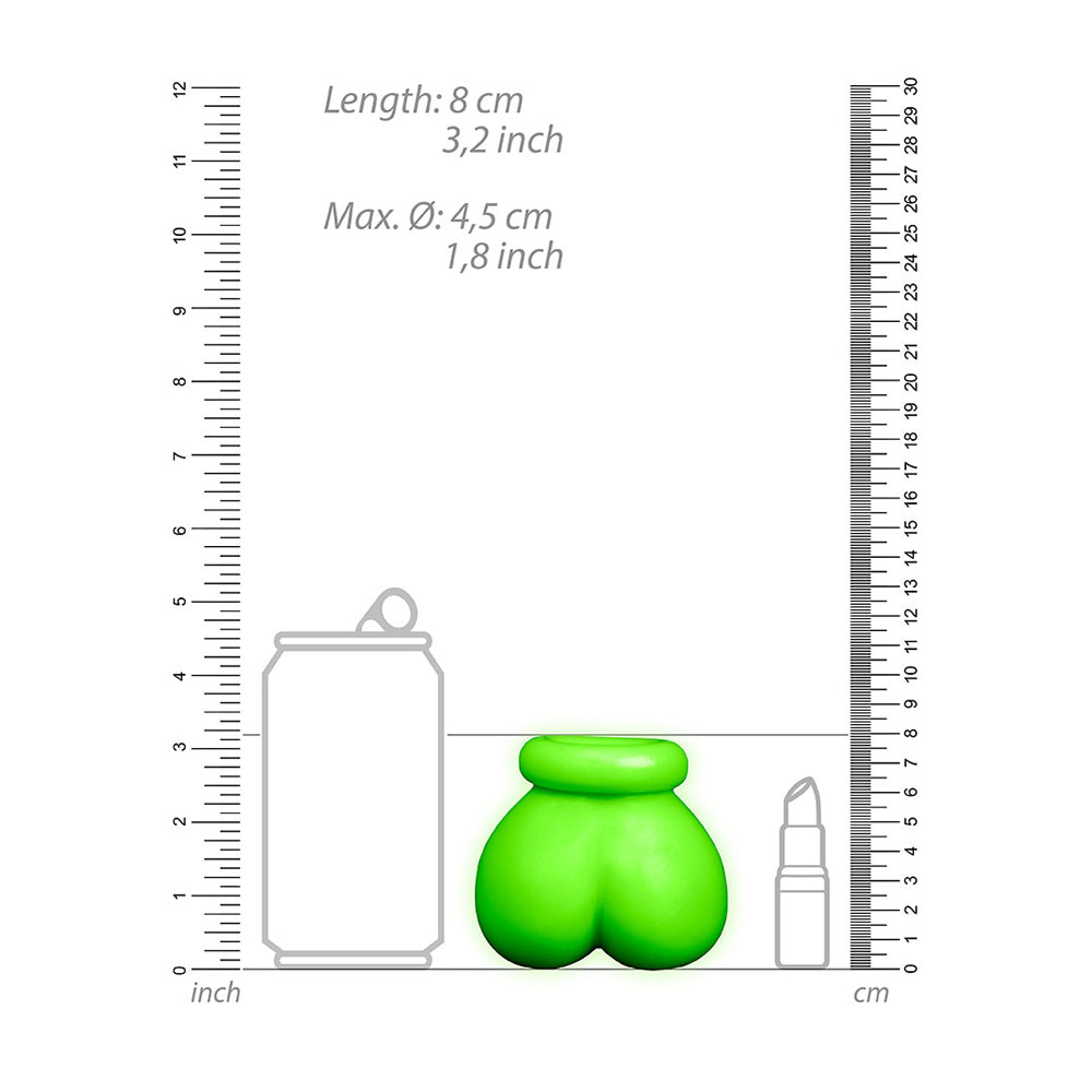 Ouch! Ball Sack Glow In The Dark | 7423522639665 | Available at EroticWarehouse.com