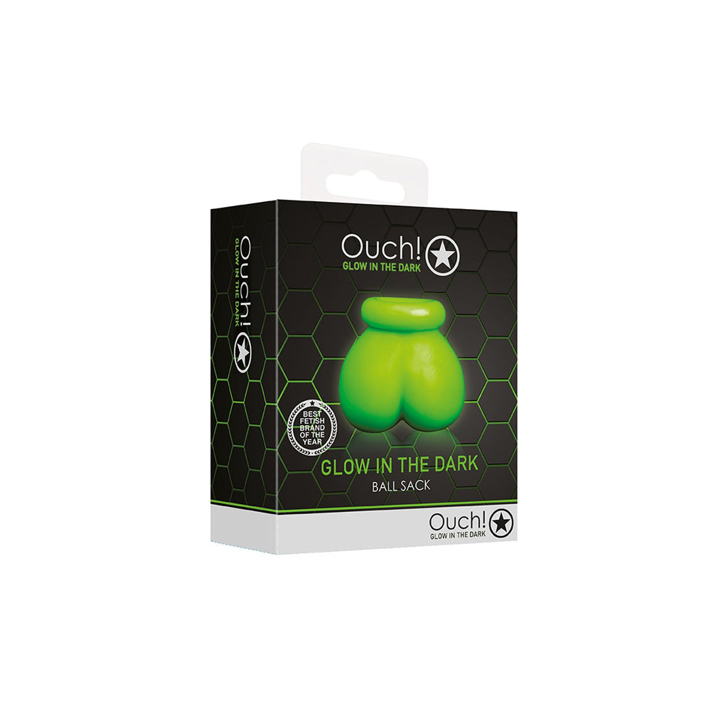 Ouch! Ball Sack Glow In The Dark | 7423522639665 | Available at EroticWarehouse.com